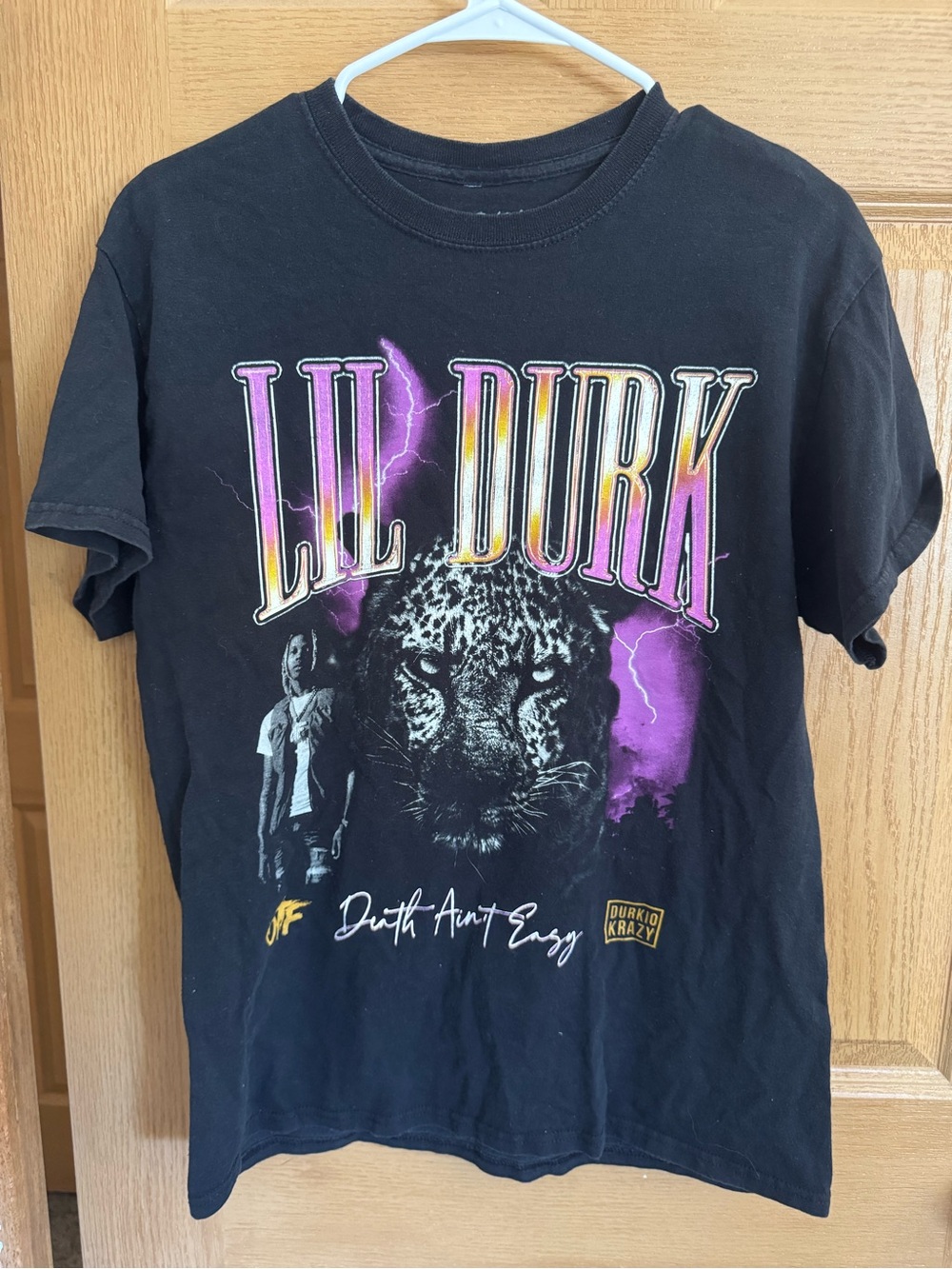Black Graphic Short Sleeve Tee